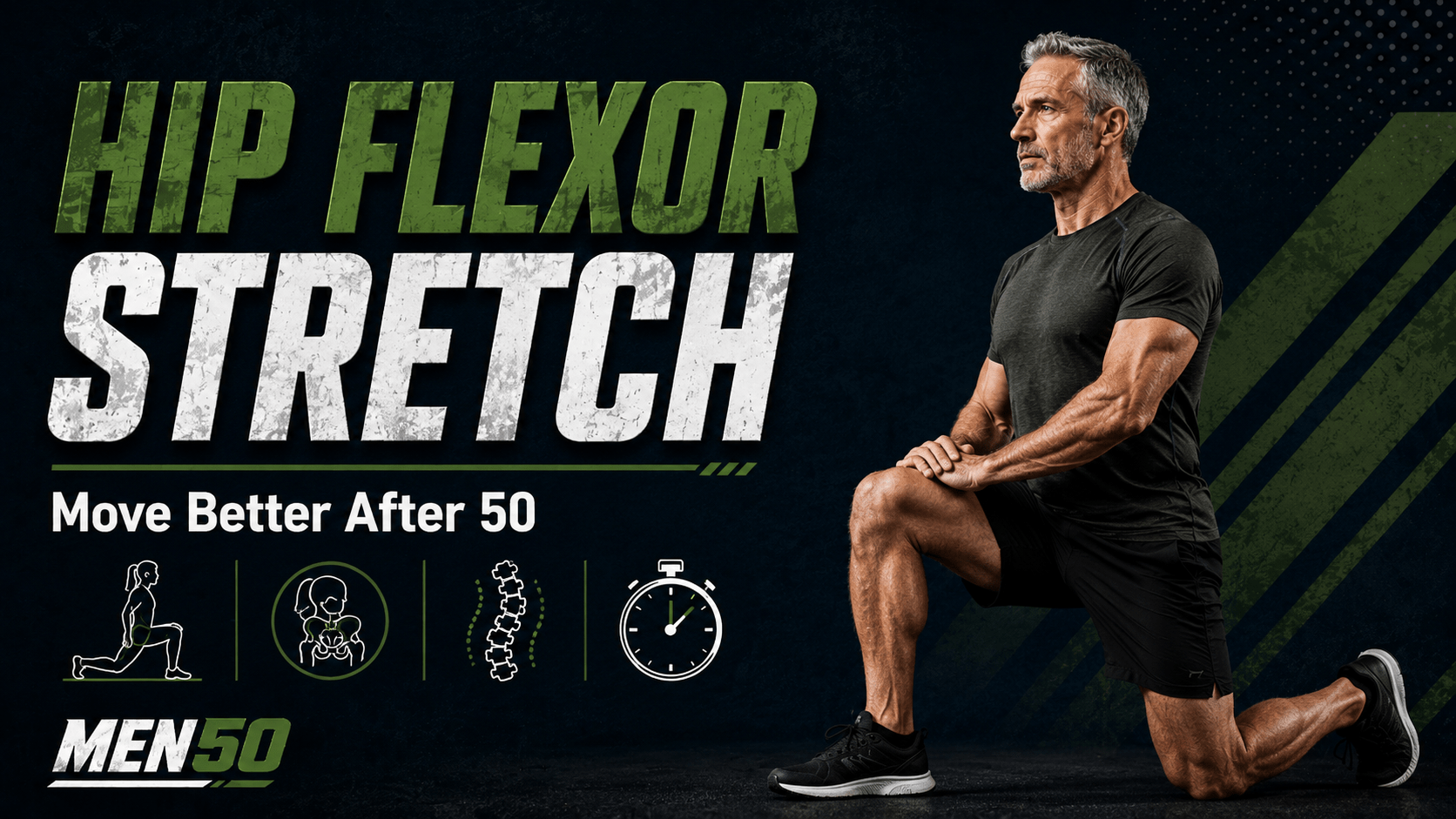 Hip flexor stretch for better movement