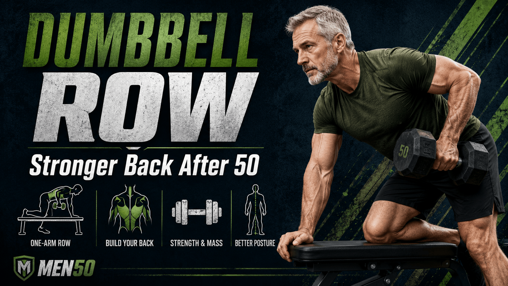 Stronger back after 50 workout