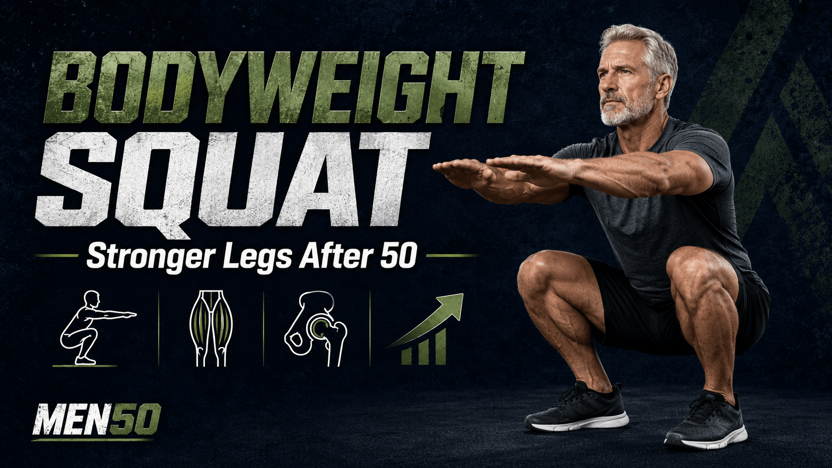Stronger legs after 50 workout