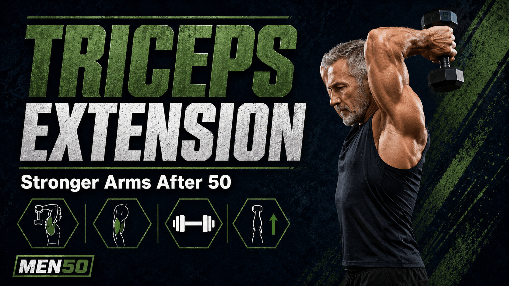 Triceps extension for stronger arms