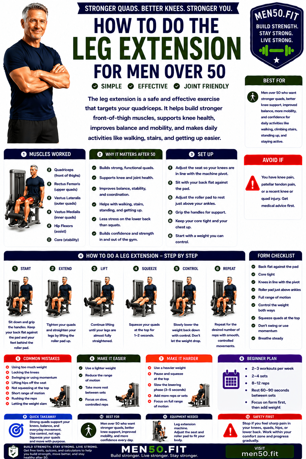 How to do a leg extension