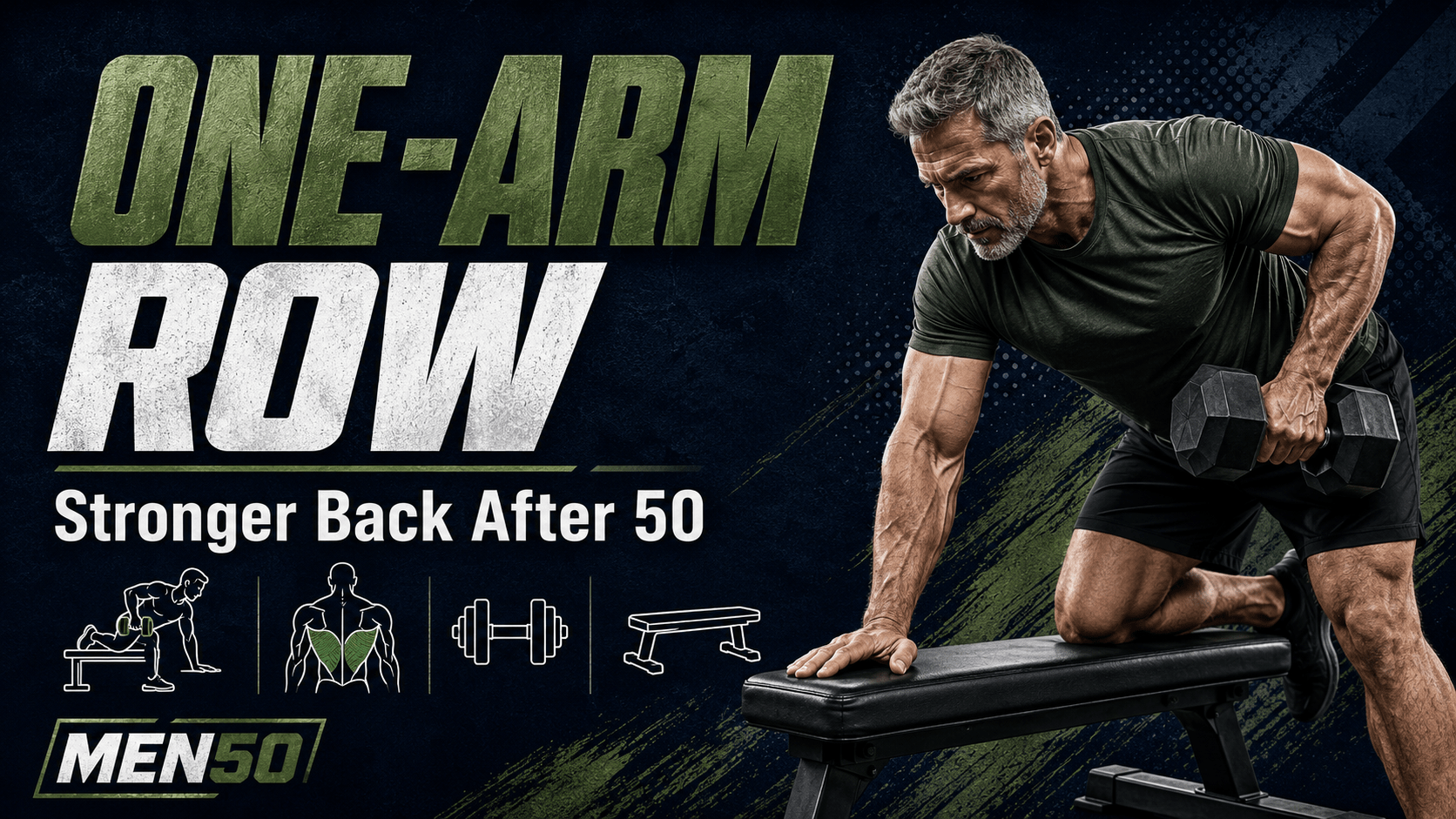 Stronger back after 50 training